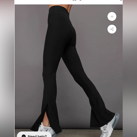 SPLITS59 bootcut split legging black size small great condition - Picture 1 of 6